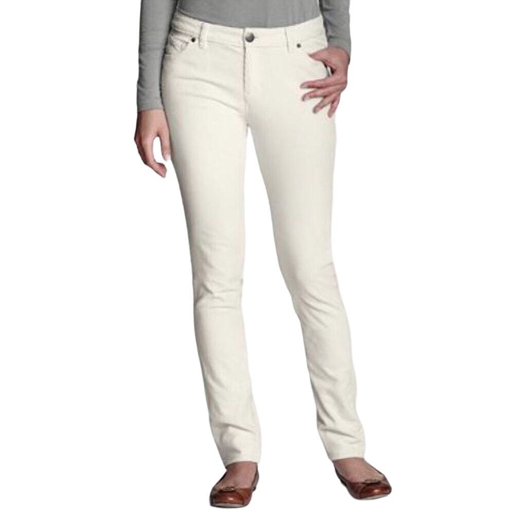 J. Crew Factory Women's Cream Skinny Pants